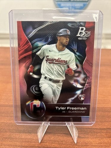 Cheap Sneaks Footwear/Sports Cards Baseball Card Tyler Freeman (RC) 2023 Bowman Platinum  Cleveland Guardians Rookie Ca