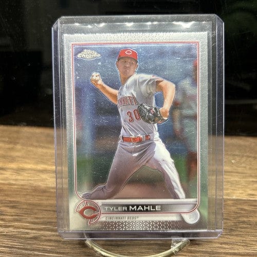Cheap Sneaks Footwear/Sports Cards Baseball Card Tyler Mahle 2022 Topps Chrome Cincinnati Reds Baseball Card #USC57