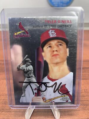 Cheap Sneaks Footwear/Sports Cards Baseball Card Tyler O'Neill 2023 Topps Chrome Platinum Anniversary #314 Cardinals