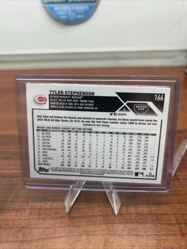 Cheap Sneaks Footwear/Sports Cards Baseball Card Tyler Stephenson 2022 Topps Chrome Gold Rookie Cup  Reds #63 + Bonus C