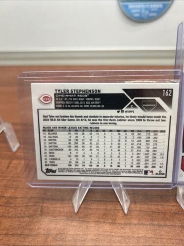 Cheap Sneaks Footwear/Sports Cards Baseball Card Tyler Stephenson 2023 Topps Chrome  Reds Baseball Card #162 + Bonus Ca