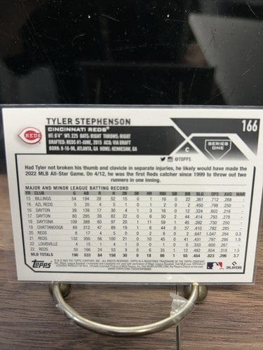 Cheap Sneaks Footwear/Sports Cards Baseball Card Tyler Stephenson 2023 Topps Series One Cincinnati Reds Baseball Card #