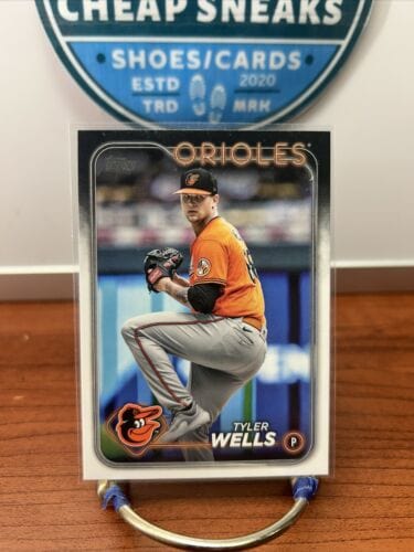 Cheap Sneaks Footwear/Sports Cards Baseball Card Tyler Wells 2024 Topps Series 1 Flagship Baseball Card #251 Baltimore