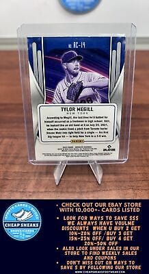 Cheap Sneaks Footwear/Sports Cards Baseball Card Tylor Megill 2022 Panini Absolute Rookie Class Retail #RC-14 New York