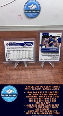 Cheap Sneaks Footwear/Sports Cards Baseball Card Tylor Megill 2023 Topps Series One+ Bonus Card (RC) #83 New York Mets