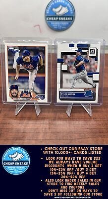 Cheap Sneaks Footwear/Sports Cards Baseball Card Tylor Megill 2023 Topps Series One+ Bonus Card (RC) #83 New York Mets