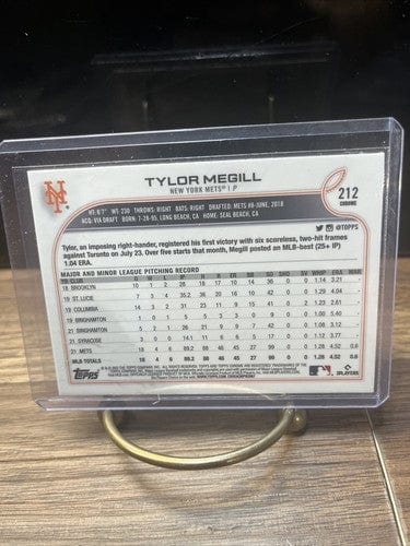 Cheap Sneaks Footwear/Sports Cards Baseball Card Tylor Megill (RC) 2022 Topps Chrome Sepia Refractor Rookie Card #212 M