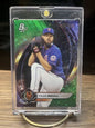 Cheap Sneaks Footwear/Sports Cards Baseball Card Tylor Megill (RC) /299 2022 Bowman Platinum Green Ice Foil 154/299 #63