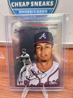 Cheap Sneaks Footwear/Sports Cards Baseball Card Vaughn Grissom RC 2023 Topps Chrome Platinum Anniversary #22 Atlanta B