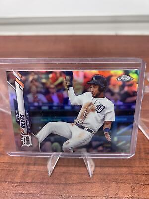 Cheap Sneaks Footwear/Sports Cards Baseball Card Victor Reyes 2020 Topps Chrome Refractor #126 Detroit Tigers