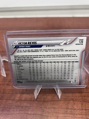 Cheap Sneaks Footwear/Sports Cards Baseball Card Victor Reyes 2020 Topps Chrome Refractor #126 Detroit Tigers