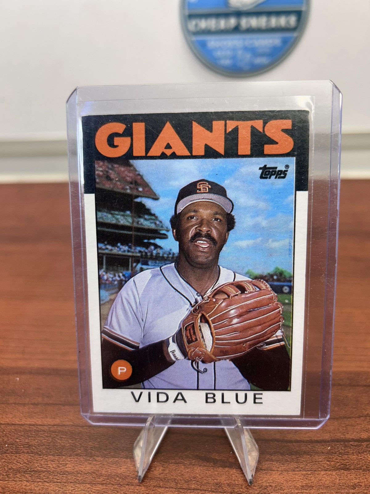 Cheap Sneaks Footwear/Sports Cards Baseball Card Vida Blue 1986 Topps #770 San Francisco Giants
