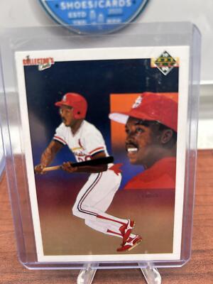 Cheap Sneaks Footwear/Sports Cards Baseball Card Vince Coleman 1990 Upper Deck #68 St. Louis Cardinals