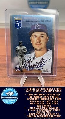 Cheap Sneaks Footwear/Sports Cards Baseball Card Vinnie Pasquantino RC 2023 Topps Chrome Platinum Anniversary #71 Royal