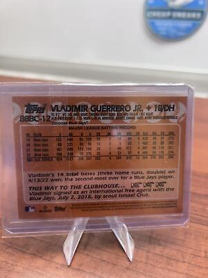 Cheap Sneaks Footwear/Sports Cards Baseball Card Vladimir Guerrero Jr. 2023 Topps Chrome 1988 Topps #88BC-12 Blue Jays