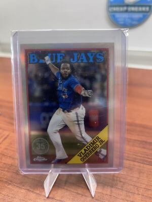 Cheap Sneaks Footwear/Sports Cards Baseball Card Vladimir Guerrero Jr. 2023 Topps Chrome 1988 Topps #88BC-12 Blue Jays