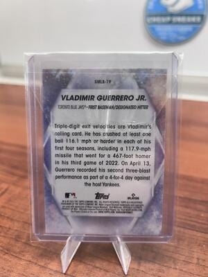 Cheap Sneaks Footwear/Sports Cards Baseball Card Vladimir Guerrero Jr. 2023 Topps Stars of MLB Chrome #SMLBC-19 Toronto
