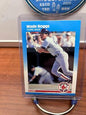 Cheap Sneaks Footwear/Sports Cards Baseball Card Wade Boggs 1987 Fleer  Baseball Card #29 Boston Red Sox