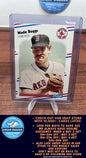 Cheap Sneaks Footwear/Sports Cards Baseball Card Wade Boggs 1988 Fleer #345 Boston Red Sox