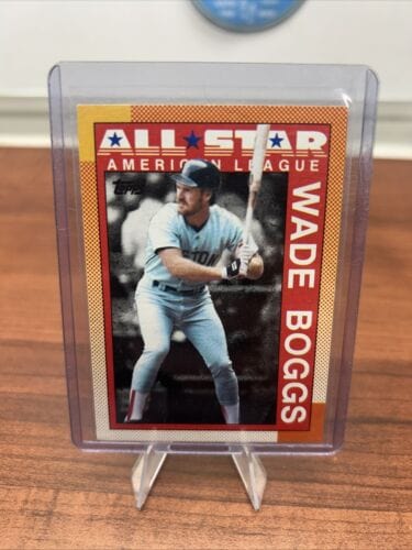 Cheap Sneaks Footwear/Sports Cards Baseball Card Wade Boggs 1990 Topps HOF All-Star Game  Boston Red Sox Baseball Card