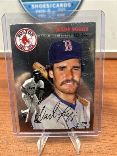 Cheap Sneaks Footwear/Sports Cards Baseball Card Wade Boggs 2023 Topps Chrome Platinum Anniversary #436 Boston Red Sox