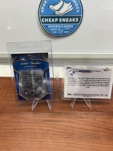 Cheap Sneaks Footwear/Sports Cards Baseball Card Walker Buehler 2022 Topps Chrome Refractor Pinstriped Refractor Lot (2