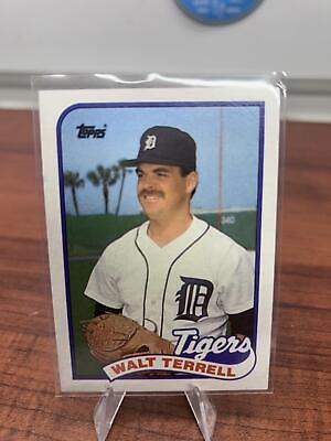 Cheap Sneaks Footwear/Sports Cards Baseball Card Walt Terrell 1989 Topps #127 Detroit Tigers