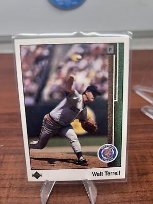 Cheap Sneaks Footwear/Sports Cards Baseball Card Walt Terrell 1989 Upper Deck #475 Detroit Tigers