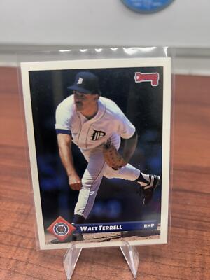Cheap Sneaks Footwear/Sports Cards Baseball Card Walt Terrell 1993 Donruss #772 Detroit Tigers