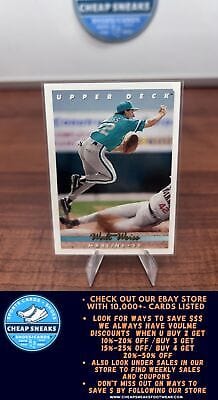 Cheap Sneaks Footwear/Sports Cards Baseball Card Walt Weiss 1993 Upper Deck Florida Marlins #533 Florida Marlins