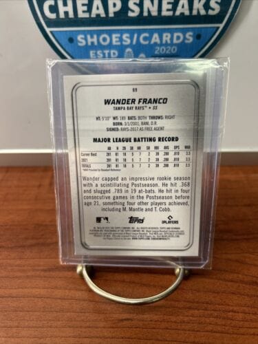 Cheap Sneaks Footwear/Sports Cards Baseball Card Wander Franco RC -2022 Bowman Platinum Tampa Bay Rays