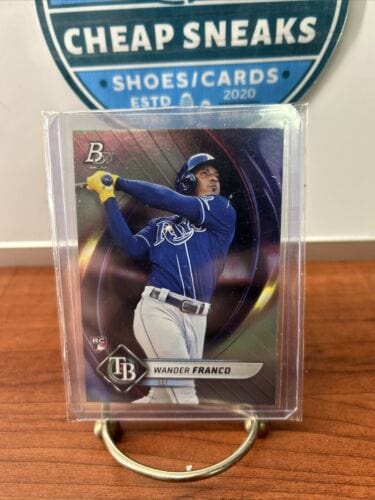 Cheap Sneaks Footwear/Sports Cards Baseball Card Wander Franco RC -2022 Bowman Platinum Tampa Bay Rays