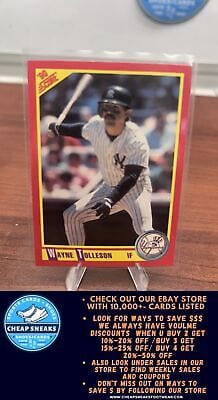 Cheap Sneaks Footwear/Sports Cards Baseball Card Wayne Tolleson 1990 Score #386 New York Yankees