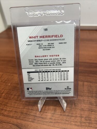 Cheap Sneaks Footwear/Sports Cards Baseball Card Whit Merrifield KC Royals 2022 Topps Chrome XFractor/Topps Gallery Lot