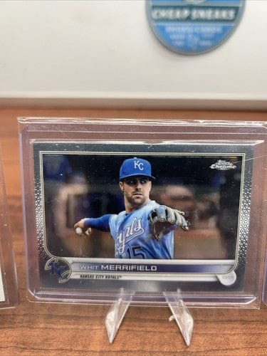 Cheap Sneaks Footwear/Sports Cards Baseball Card Whit Merrifield KC Royals 2022 Topps Chrome XFractor/Topps Gallery Lot