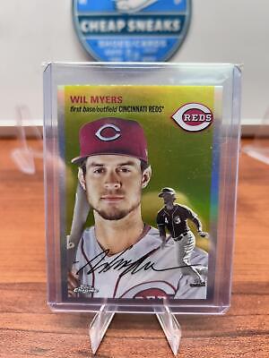 Cheap Sneaks Footwear/Sports Cards Baseball Card Wil Myers 2023 Topps Chrome Platinum Anniversary Refractor #208 Cincin