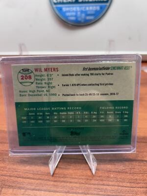 Cheap Sneaks Footwear/Sports Cards Baseball Card Wil Myers 2023 Topps Chrome Platinum Anniversary Refractor #208 Cincin