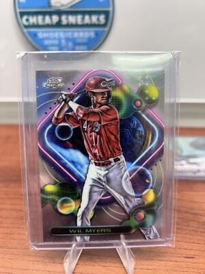 Cheap Sneaks Footwear/Sports Cards Baseball Card Wil Myers 2023 Topps Cosmic Chrome #126 Cincinnati Reds
