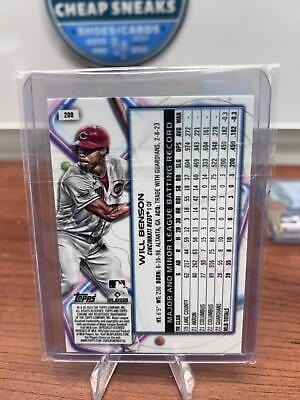 Cheap Sneaks Footwear/Sports Cards Baseball Card Will Benson RC 2023 Topps Cosmic Chrome #200 Cincinnati Reds