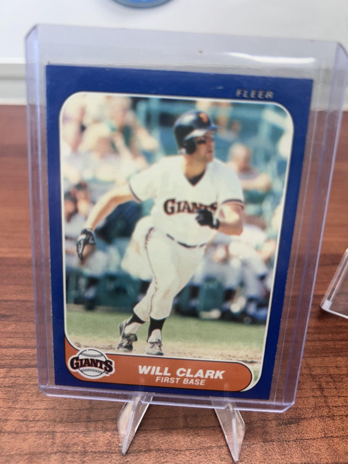 Cheap Sneaks Footwear/Sports Cards Baseball Card Will Clark 1986 Fleer Update #U-25 San Francisco Giants