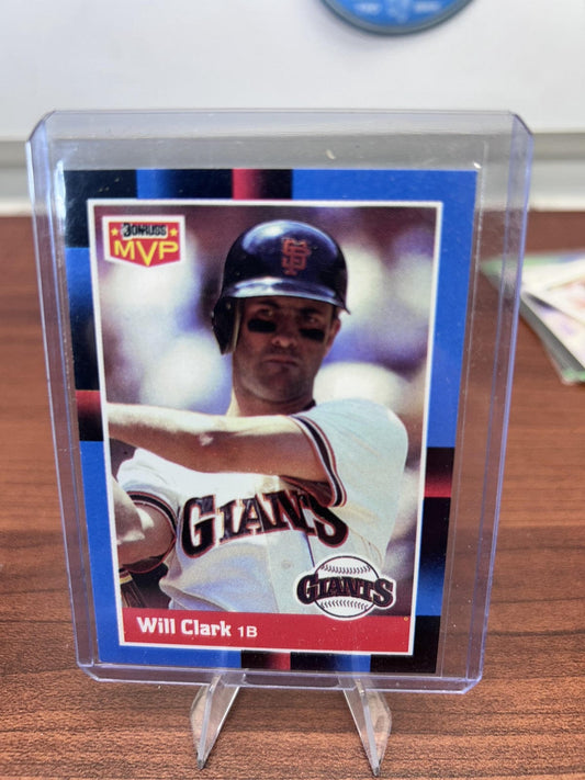 Cheap Sneaks Footwear/Sports Cards Baseball Card Will Clark 1988 Donruss Bonus MVPs #BC-24 San Francisco Giants
