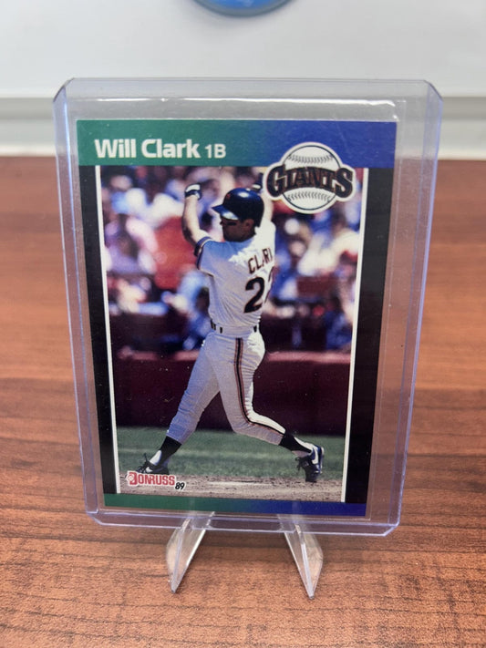 Cheap Sneaks Footwear/Sports Cards Baseball Card Will Clark 1989 Donruss #249 San Francisco Giants