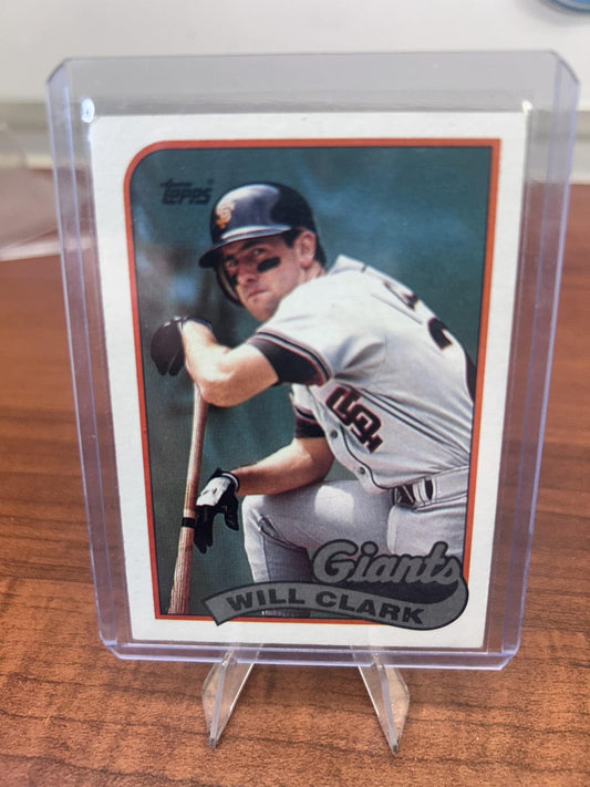 Cheap Sneaks Footwear/Sports Cards Baseball Card Will Clark 1989 Topps #660 San Francisco Giants