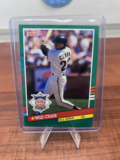 Cheap Sneaks Footwear/Sports Cards Baseball Card Will Clark 1991 Donruss #441b San Francisco Giants