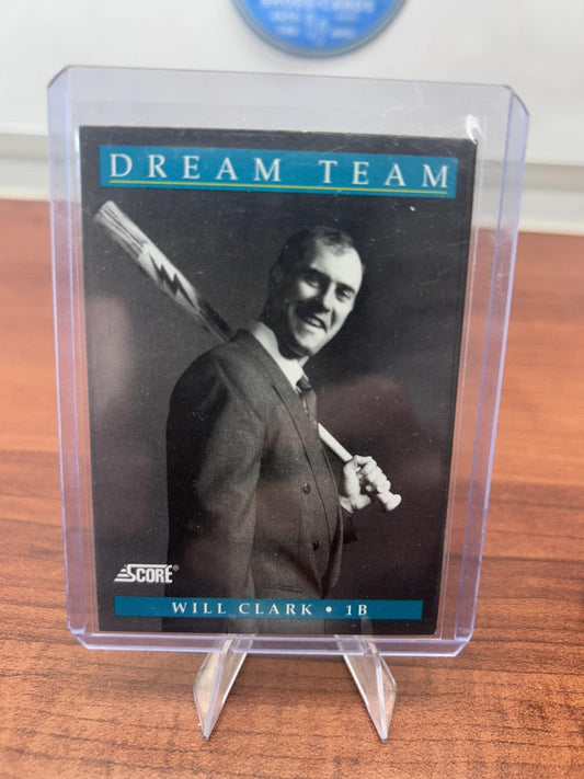 Cheap Sneaks Footwear/Sports Cards Baseball Card Will Clark 1991 Score #886 San Francisco Giants