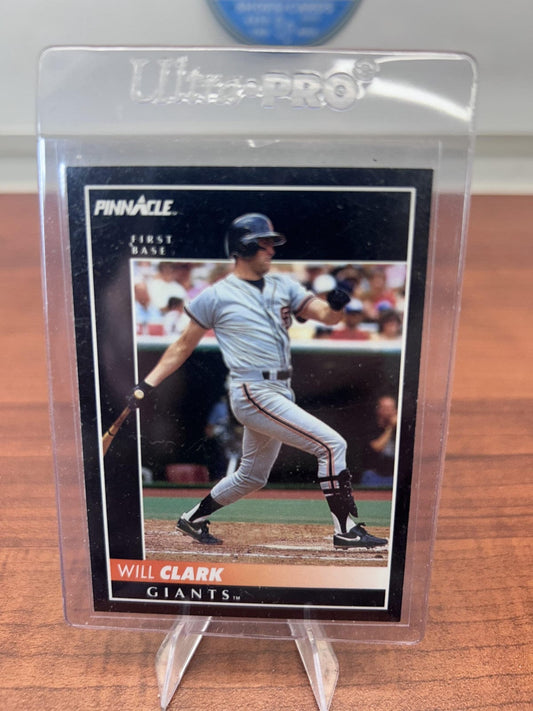 Cheap Sneaks Footwear/Sports Cards Baseball Card Will Clark 1992 Pinnacle #122 San Francisco Giants