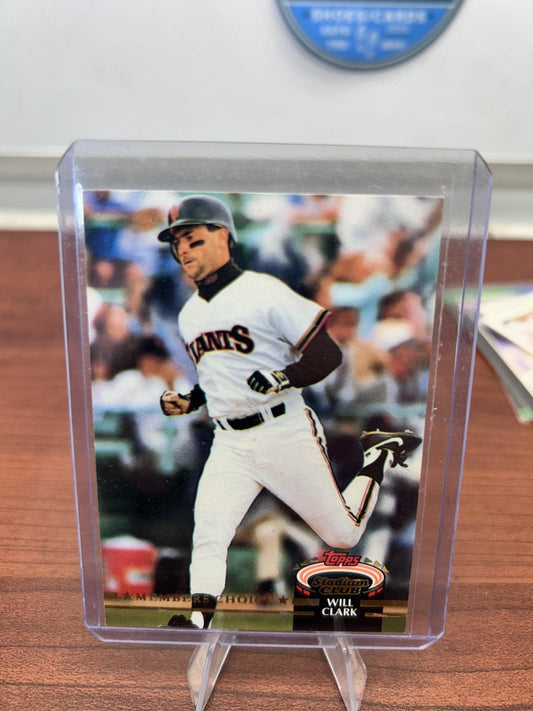 Cheap Sneaks Footwear/Sports Cards Baseball Card Will Clark 1992 Stadium Club #598 San Francisco Giants