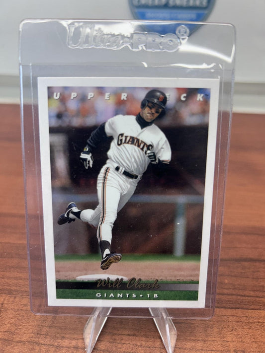 Cheap Sneaks Footwear/Sports Cards Baseball Card Will Clark 1993 Upper Deck #576 San Francisco Giants
