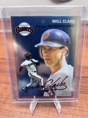 Cheap Sneaks Footwear/Sports Cards Baseball Card Will Clark 2023 Topps Chrome Platinum Anniversary #485 San Francisco G