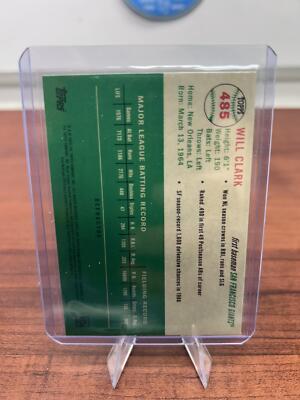 Cheap Sneaks Footwear/Sports Cards Baseball Card Will Clark 2023 Topps Chrome Platinum Anniversary Silver  Refractor Gi
